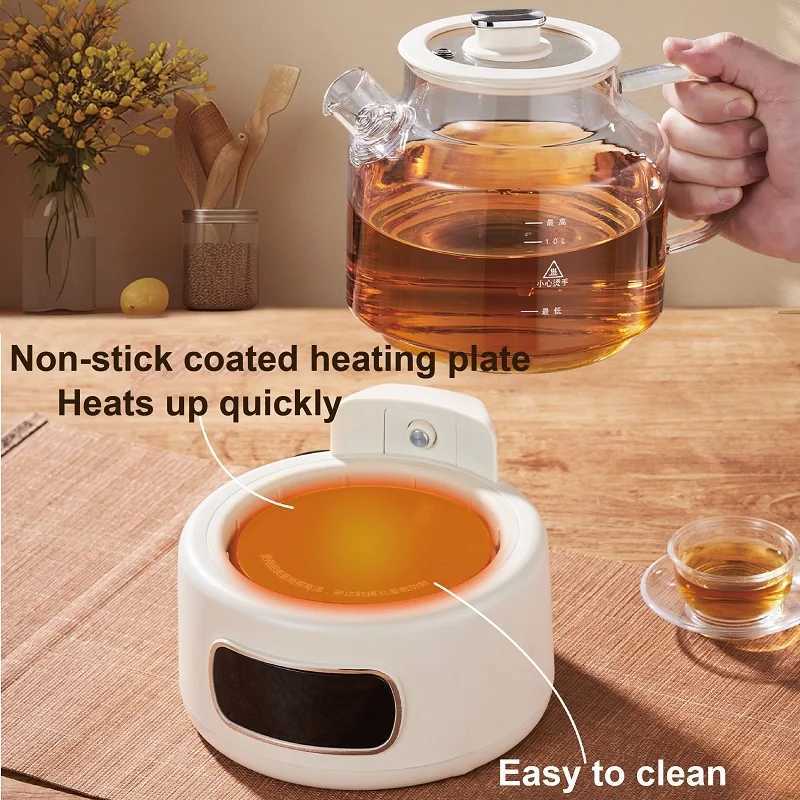 110V/220V MultiFunction Health Kettle Temperature Adjust Glass Tea Maker Appointment Flower Teapot Portable Electric Kettle 12L Y251114