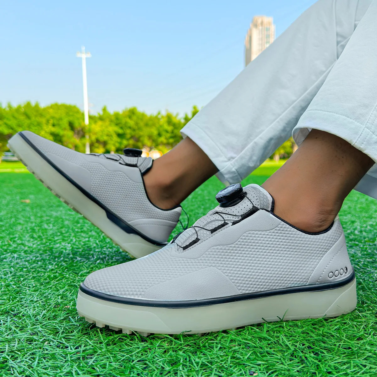 professional golf shoes for men no spike golf sports shoes for women outdoor golf walking shoes for golfers 250411