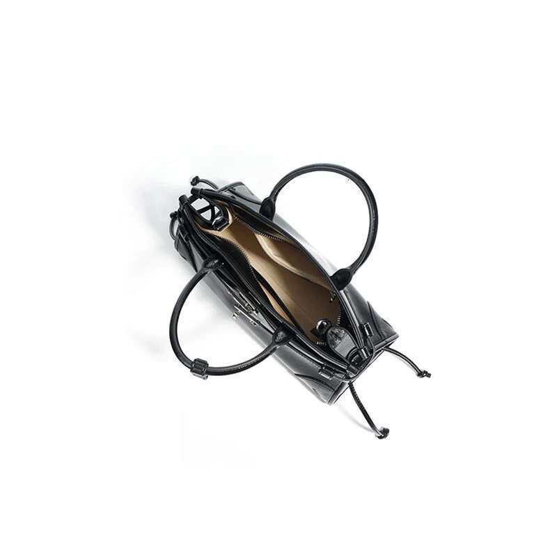 New Personalized Custom Gold-Plated Leather Women's Tote Bag Large Capacity Single-Shoulder Slant Straddle