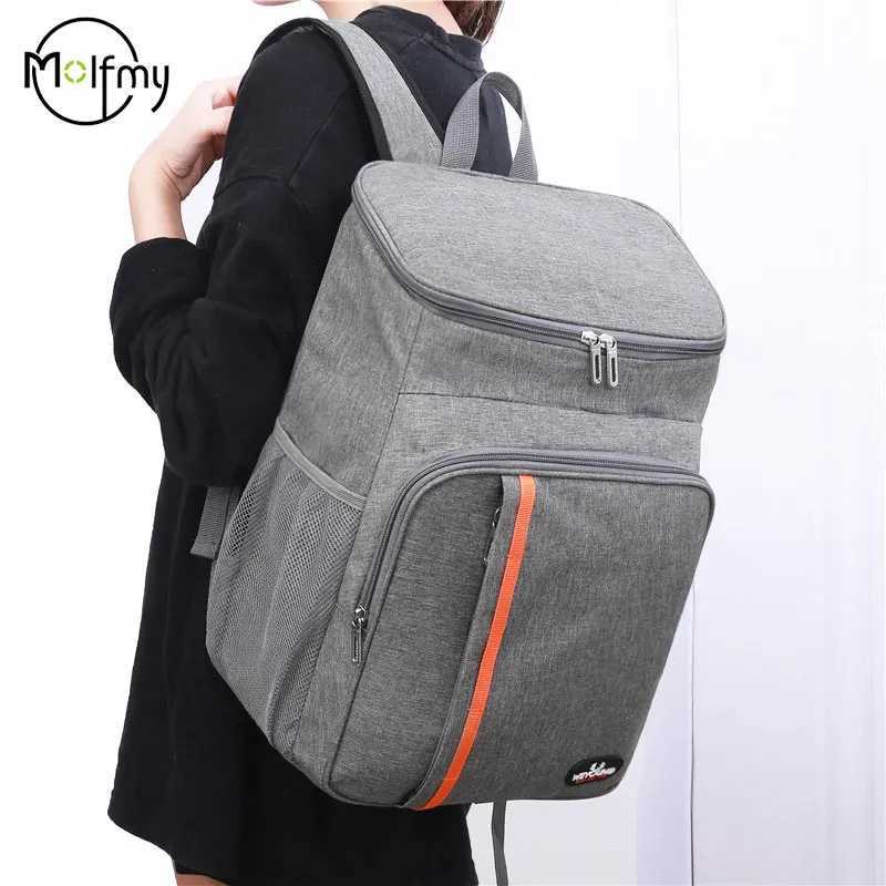Mens Backpacks Portable Thermal Waterproof Bag Durable Waterproof Cooler IceCase Camping Picnic Backpacks Icebox Mochilas BolsaW251114