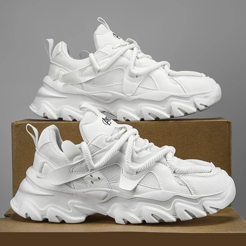 Mens shoes high-quality breathable comfortable casual student shoes outdoor fashion version non slip mens shoes 250411