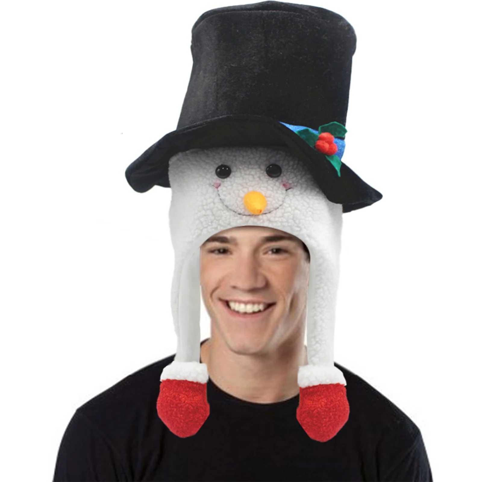 Cute Snowman Creative Hat Party Festival Atmosphere Decoration Hat Photo Props Suitable Gifts For Friends And Family Y251115