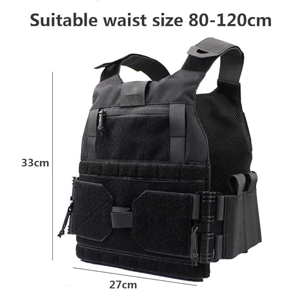 Tactical Vest Tactical Airsoft Combat Plate Carrier Vest Hunting Clothes and Accessories Tactical Chest Rig 500D Nylon XJ251114