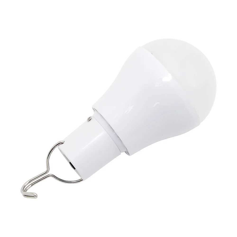 New Useful Energy Conservation USB 5W Portable camping light Led Charged Bulb Light Charged Solar Energy Lamp Outdoor Lighting C251115