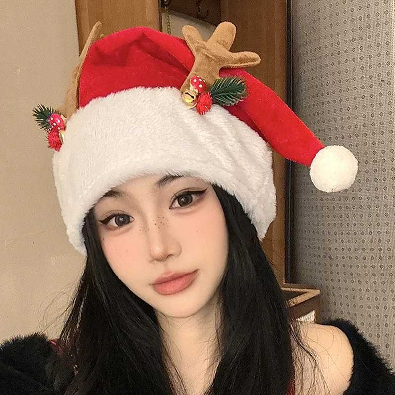 Christmas decorations holiday scene arrangement bow tie Christmas hat decoration adult atmosphere Mixing mode of two products Y251115