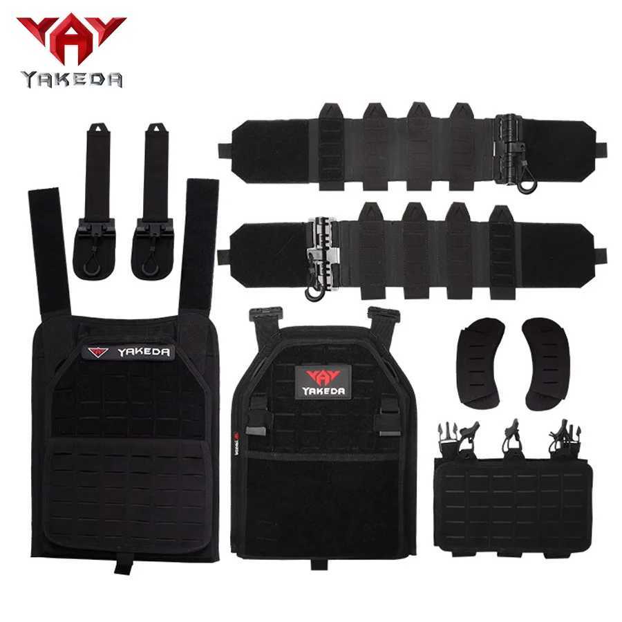 Yakeda 2022 new MOLLE training vest outdoor training vest 1000D waterproof and wear-resistant XJ251114