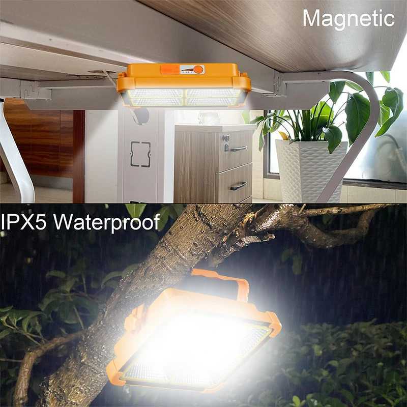 20000mah Portable solar lantern LED Tent Light Rechargeable Lantern Emergency Night Market Light Outdoor Camping Bulb Lamp M251115