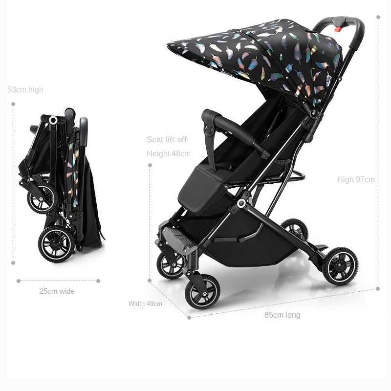 Lightweight folding simple high landscape new generation handcart with telescopic handcart shock-absorbing rubber wheels X250415