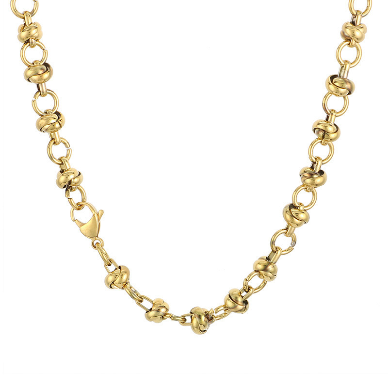 Gold Color Belcher Bolt ring Link Men Women Solid Bracelet Jewllery in 18-24cm Length 240613