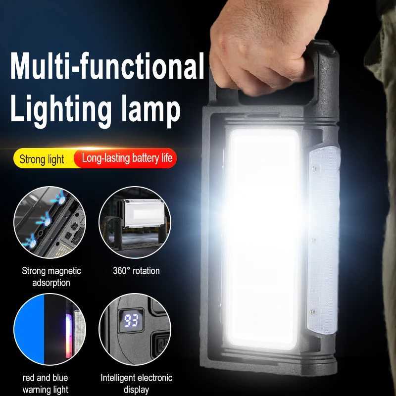 320 SMD Super Bright Portable Work Light Rechargeable for Outdoor Camping Lamp Led High Power Flashlight Emergency Lighting M251115