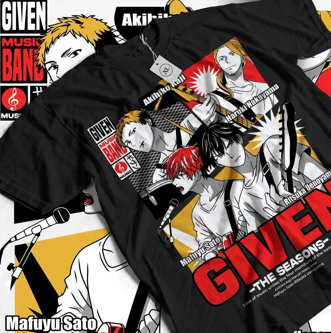 Given T-shirt Sato Mafuyu Kawaii akihiko ki nakayama Girl Gift Shirt All Size