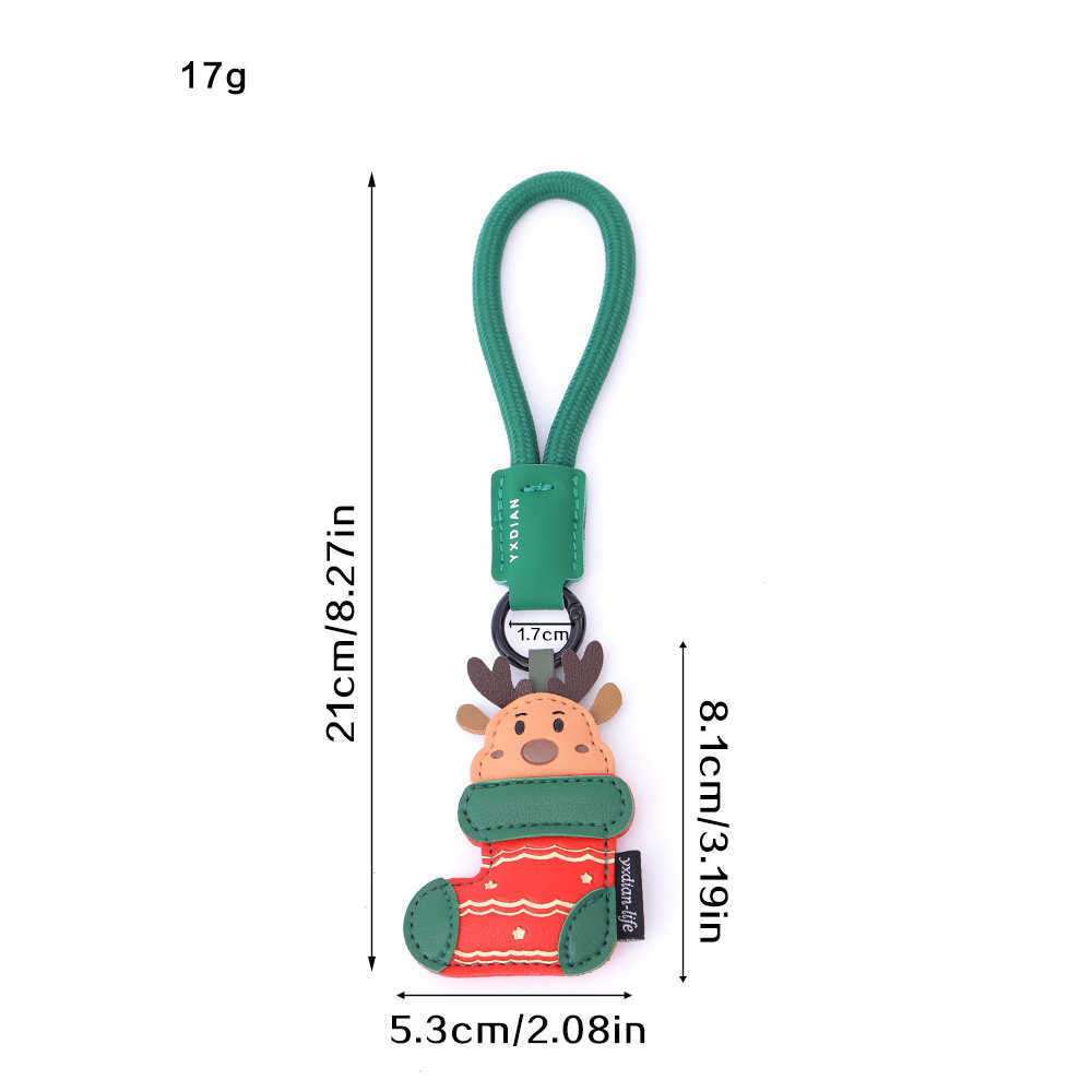 Summer Paula Series Adorable Tomato Beaded Keychain Genuine Leather Bag Charm Accessory88 Ideal for Gifting J251115