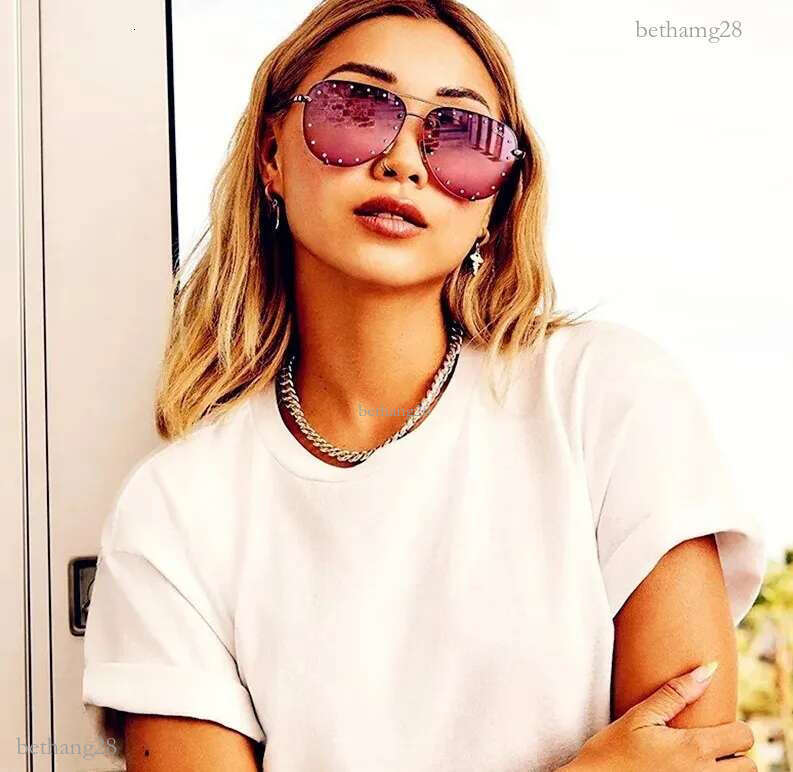 HIGH KEY Sunglasses Women Brand Design Rhinestone Ladies Sun Glasses for Women Quay Pilot Cycling Sunglasses Cycling Glasses