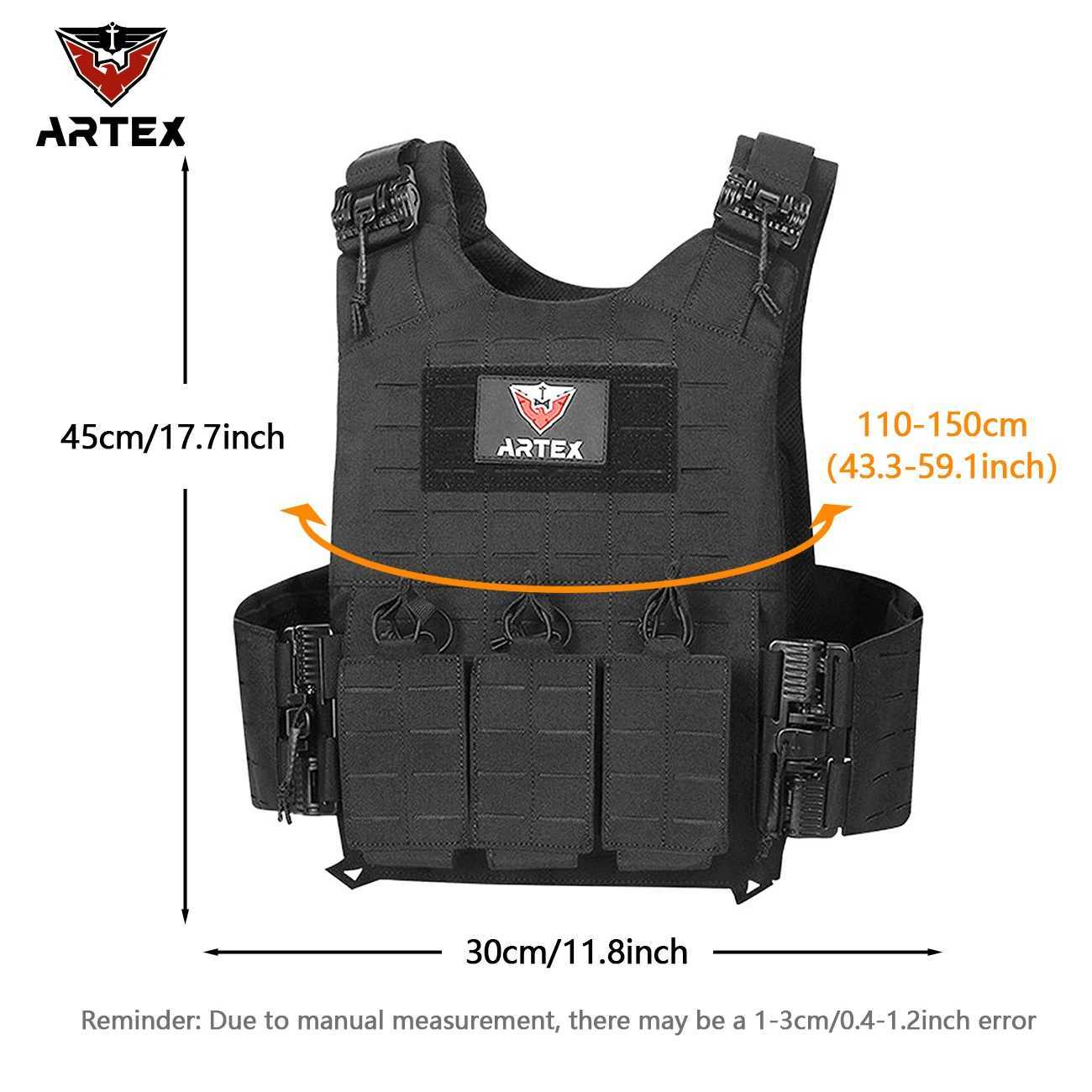Artex hot selling laser quick release training vest outdoor multifunctional equipment vest XJ251114