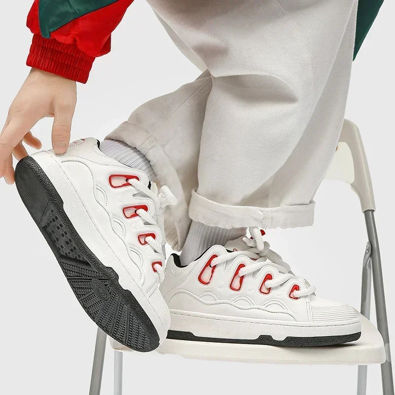 Womens Zapatillas Lacotivas Mujer mens skateboarding bread shoes retro national trend sports shoes board womens skateboarding sports shoes 250411