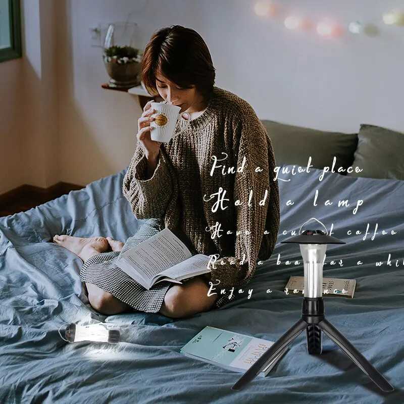 XPELED Rechargeable Flashlights 100 Lumens Brightest Powerful Camping Light with Magnet Hanging Outdoor Waterproof Work Light M251115