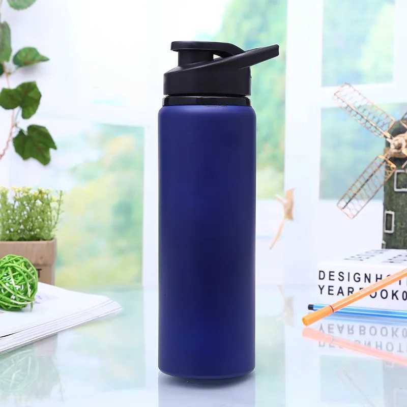 1-3PCS Stylish Portable Stainless Steel Sports Water Bottle Leisure Bike Riding Drinking Water Bottle Outdoor Sport Travel CupW251114