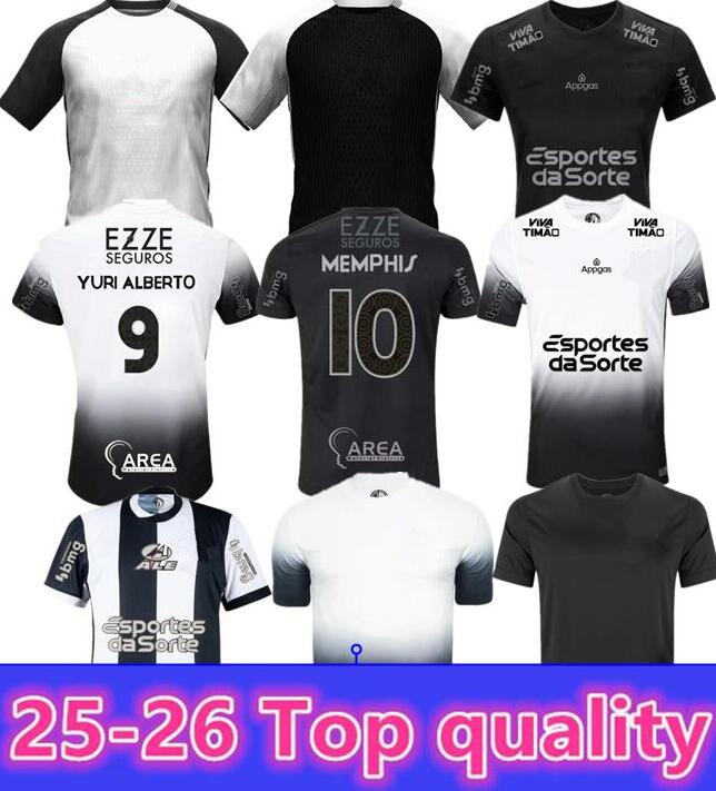 Corin ThianS Soccer Jerseys 2024 2025 2026 GOALKEEPER vintage classic football PAULINHO RONALDO GUERRERO BRUNO CESAR R.CARLOS Corinth shirts