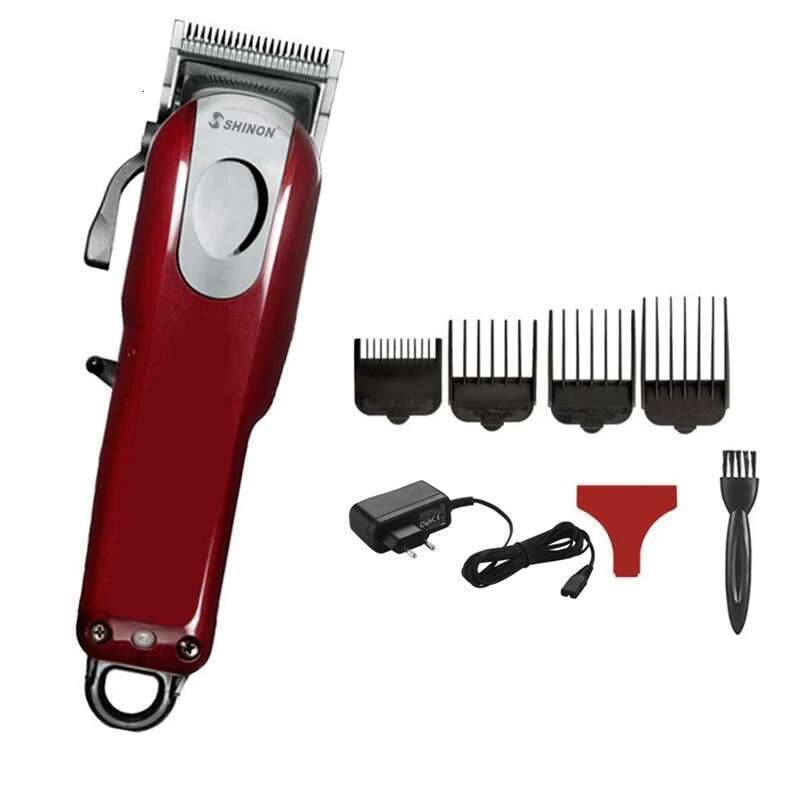 Professional Adjustable Barber Clipper For Men Electric Cordless Cut Rechargeable Hair Trimmer 8148 Magic Blade