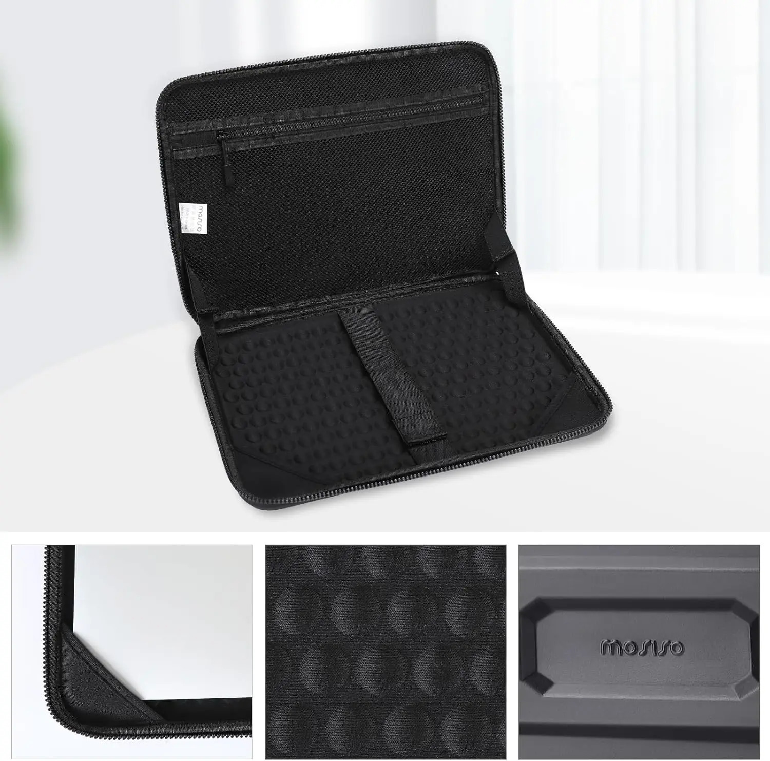 13 14 15 16 inch Hard Shell Laptop Case for MacBook Air Pro Dell Waterproof EVA Notebook Carrying Case Briefcase Handbag Cover 251113 - view 5