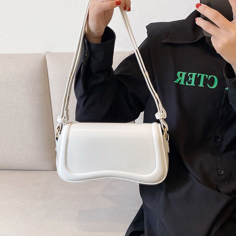 High-End Texture Niche Crossbody Female Fashion Single Shoulder Armpit Small Square Bag