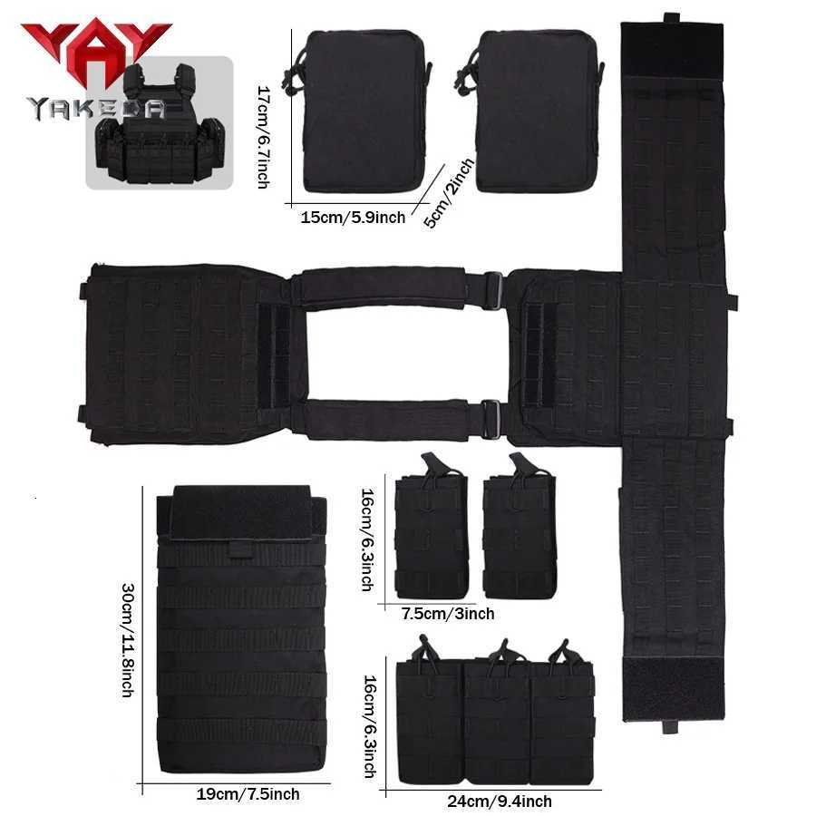 YAKEDA outdoor CS training vest camouflage amphibious training vest XJ251114