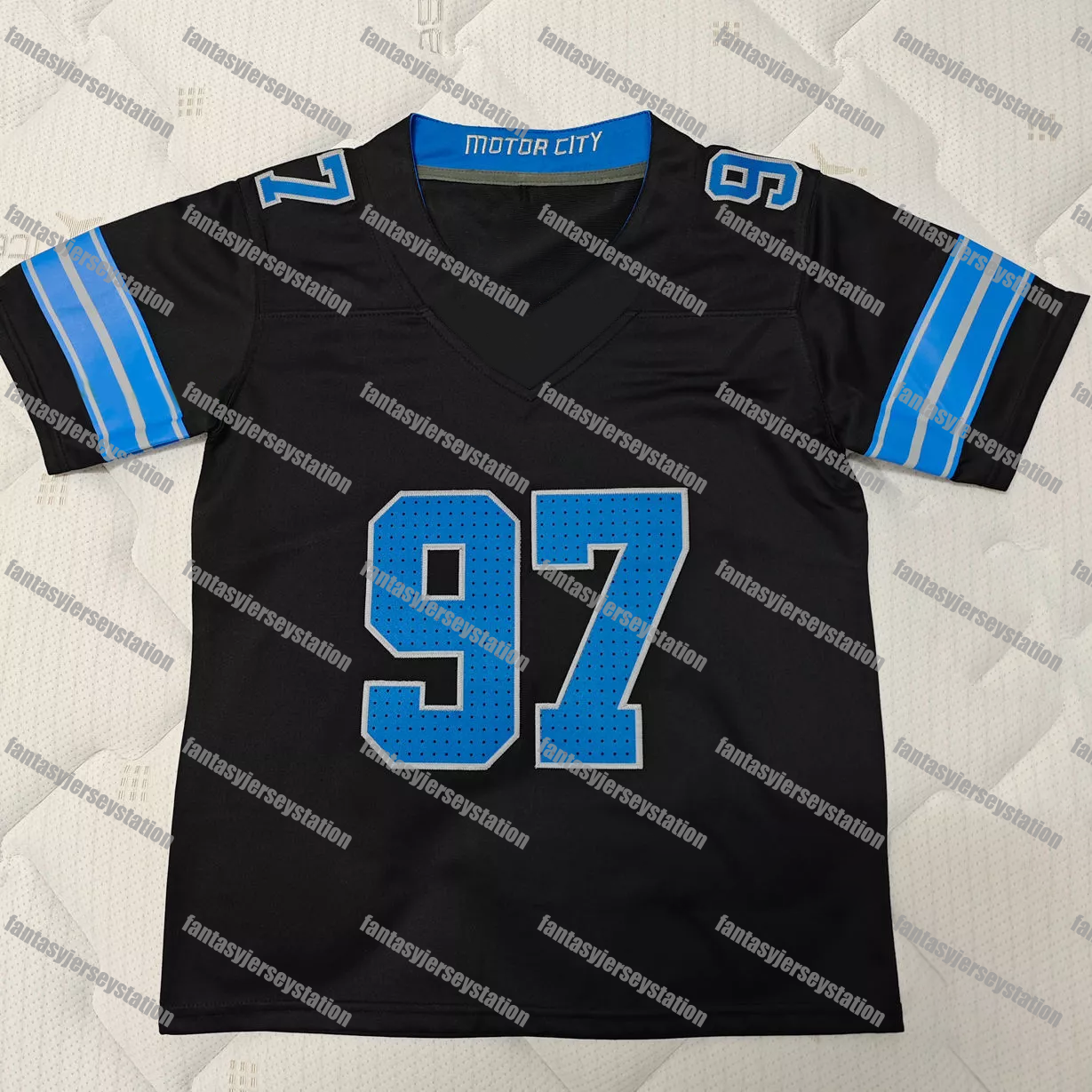 Custom Football Jersey Goff16 Williams Montgomery5 St. Brown14 Branch LaPorta87 Sanders Sewell Gibbs26 Embroidered any name number Women Men Youth