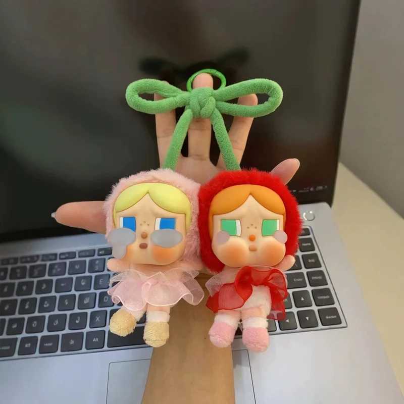New Cute Cartoon Cherry Ellipse Style Twins Crying Baby Love God Tears Series Cherry Ellipse Filled Dolls Sweet Together X250415