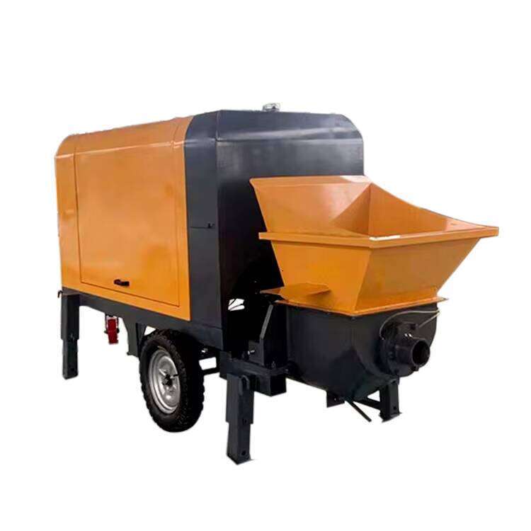 Foam Concrete Mixer Pump Machine Diesel Mini Concrete Pump for Sale