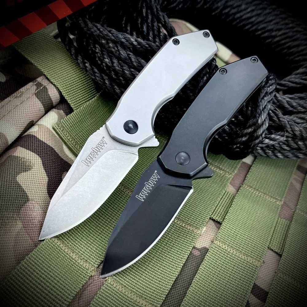 1375 Folding Knife High quality Pocket Knife 8Cr13Mov Blade 420 Steel Handle Outdoor EDC Camping Hiking Hunting ToolXJ250415