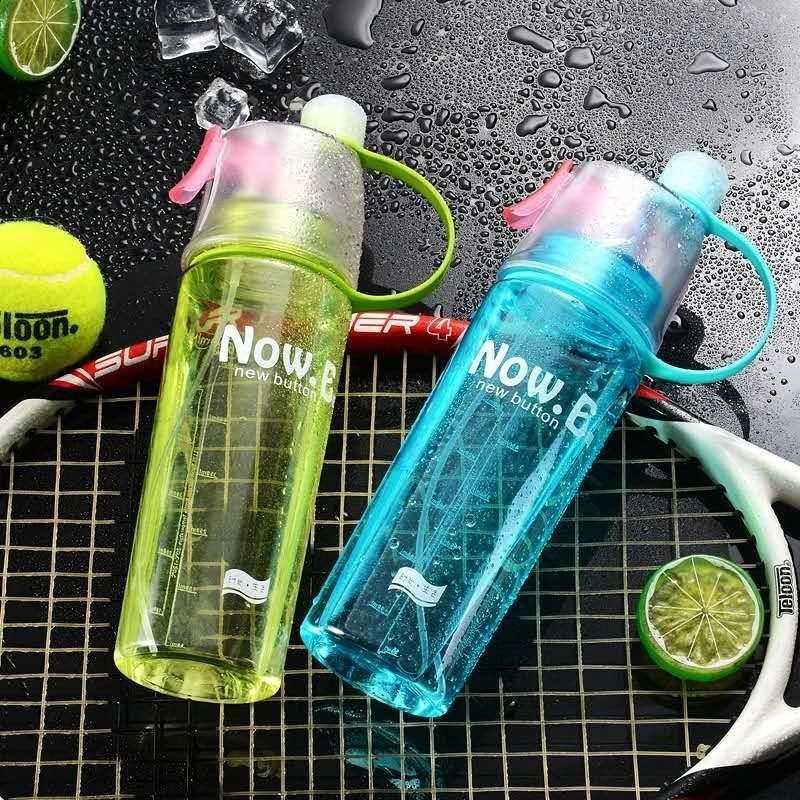 Sports Water Bottle Spray Cup Outdoor Portable Kettles Jug Large Capacity Men And Women 600mlW251114