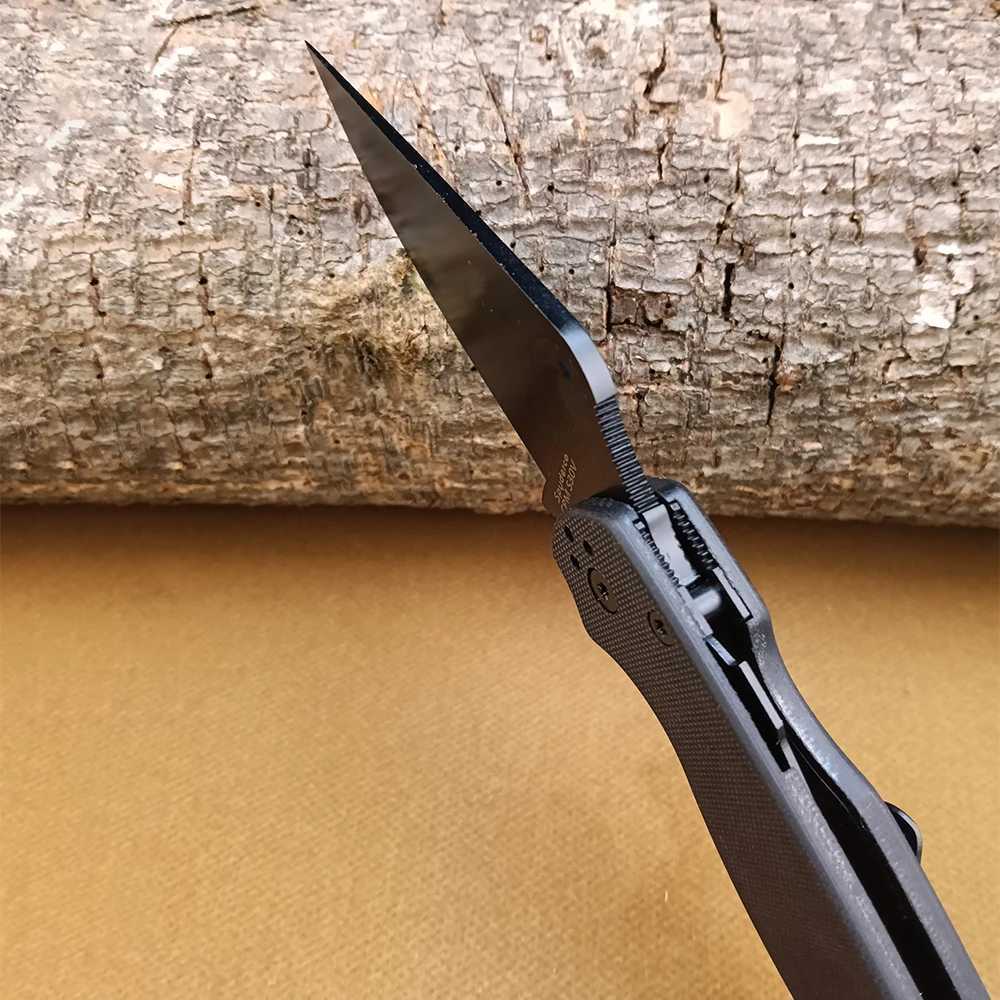 C81 Pocket Folding Knife CPM-S30V Blade G10 Handle Outdoor Military Tactical Survival Knife Hunting Self Defense EDC Tool Z250415
