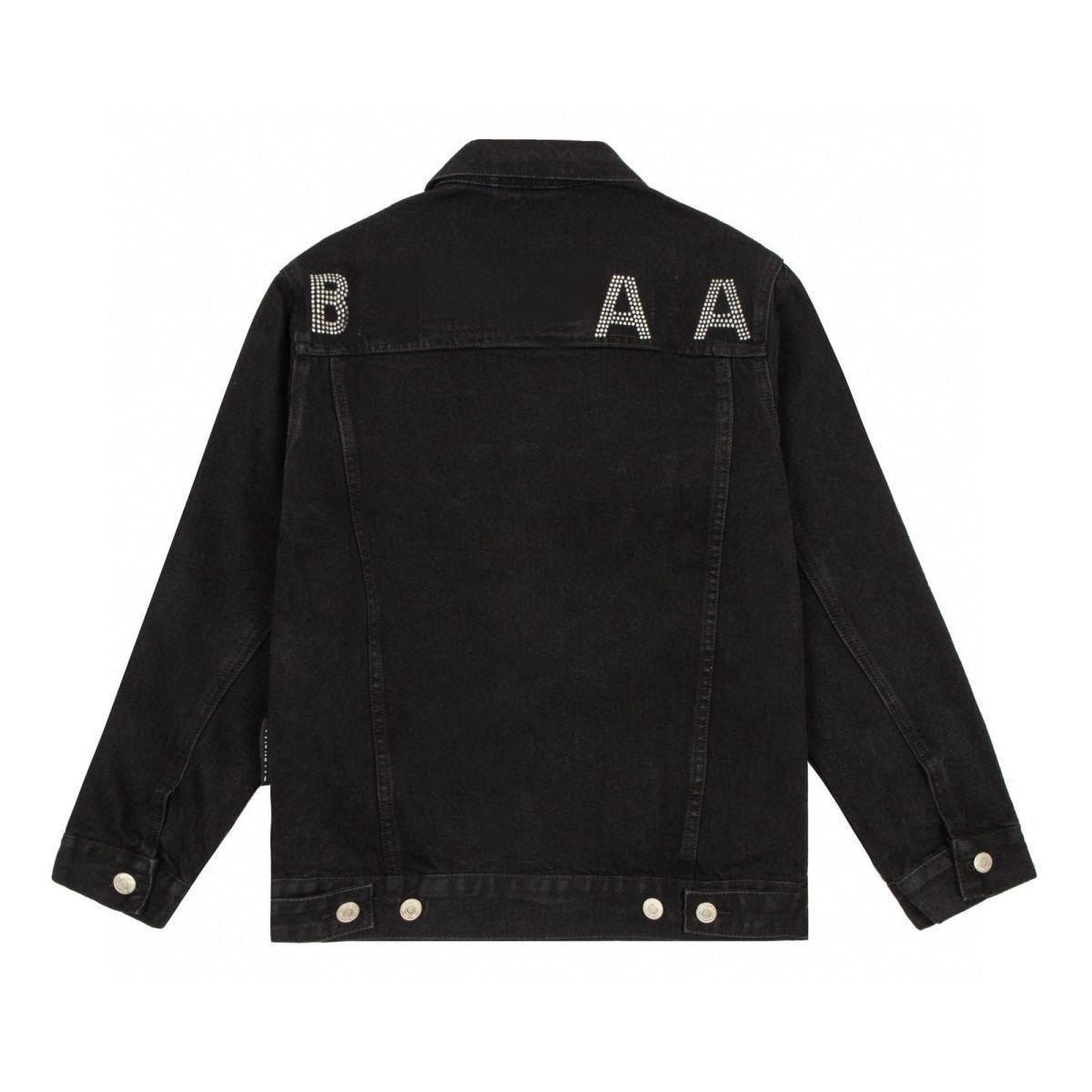 Designer Jacket clothing Hot Diamond Large Letter Denim Jacket Coat Men's and Women's Loose Casual Jacket same-style denim jackets for men and women