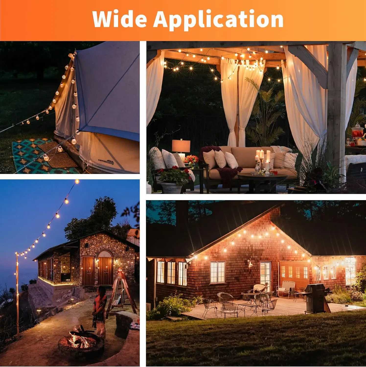 Plastics S14 Led Bulb E27 220V E26 110V Dimmer 2W Warm White Shatterproof Outdoor Vintage For String Light Garden Decoration C251115