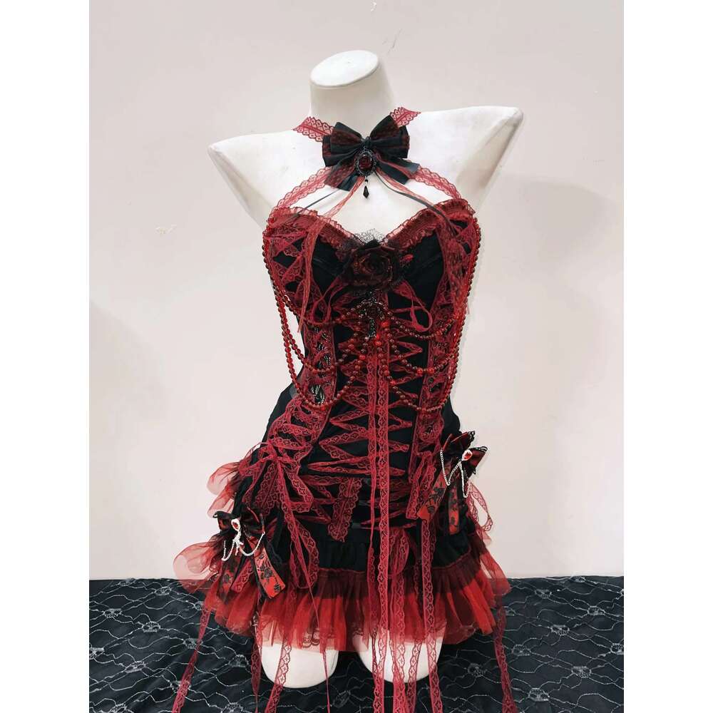 Y2k Fashion Bustier Top Gothic Punk Tank Tops Vintage Tops Fairy Grunge Halter Topy2k Gothic Clothes Lacetops