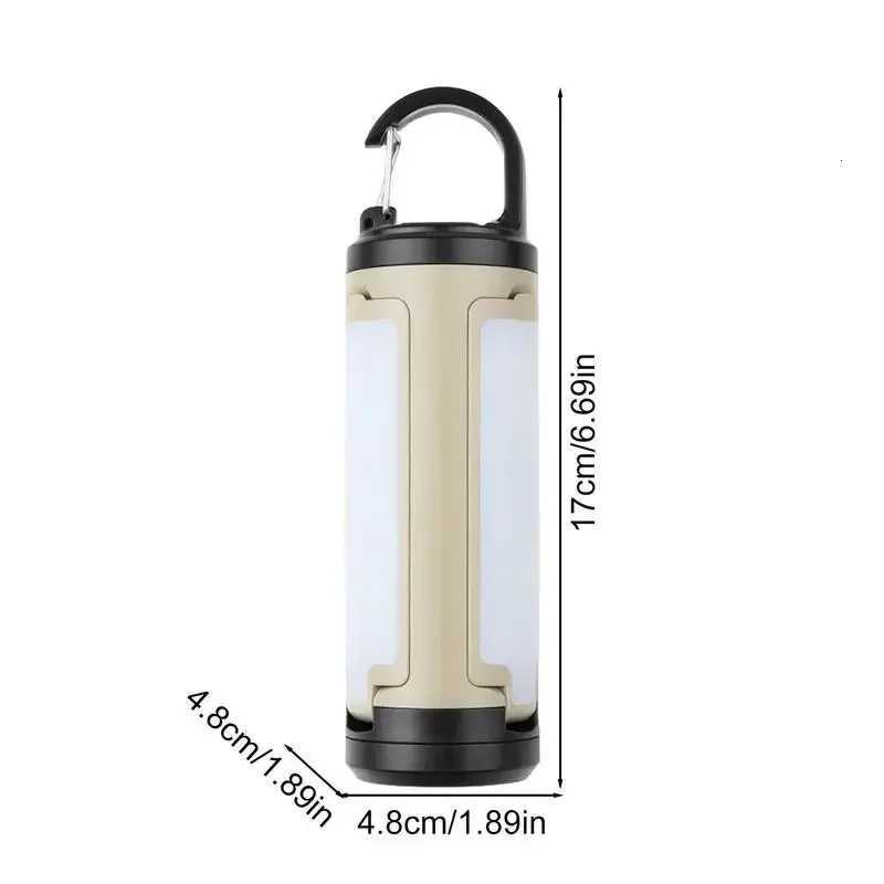 Outdoor Camping Lantern 6 Modes Adjustable Brightness Hanging Foldable Emergency Light LY23 Flashlight Tent Light for Hiking M251115