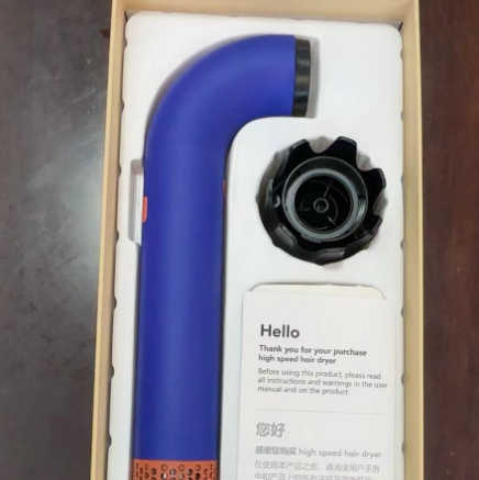 Hair Dryers Professional High Speed Hair Dryer Negative Ion 5 Attachment 1500W Constant Temperature Hair Care Fast Anion Electric Hair Dryer z250415