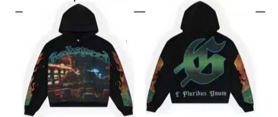2025 Godspeed Skulls Pattern Series Hoodie Men Women High Quality Oversized GOD SPEED Sweatshirts Pullover