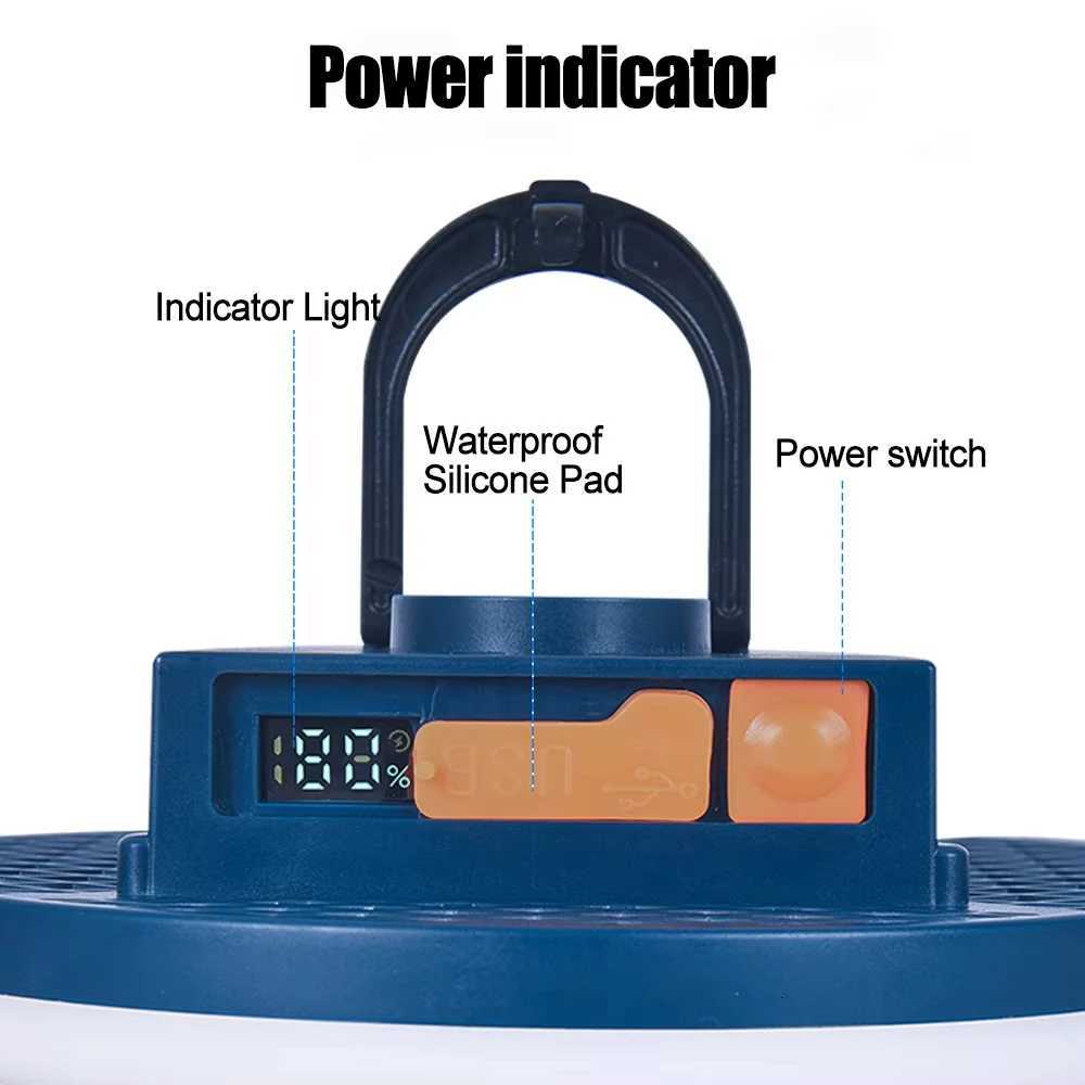 Portable LED Camping Light Hanging Mini Lantern Quick Hook 3 Light Modes Perfect for Camping M251115