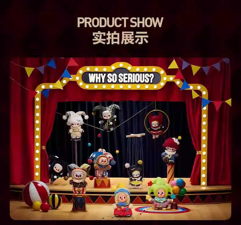 Halloween WHY SO SERIOUS Series Labubu Dimoo Molly Hacipupi Twinkle Blind Box Plush Toy Collectible Figure L251115