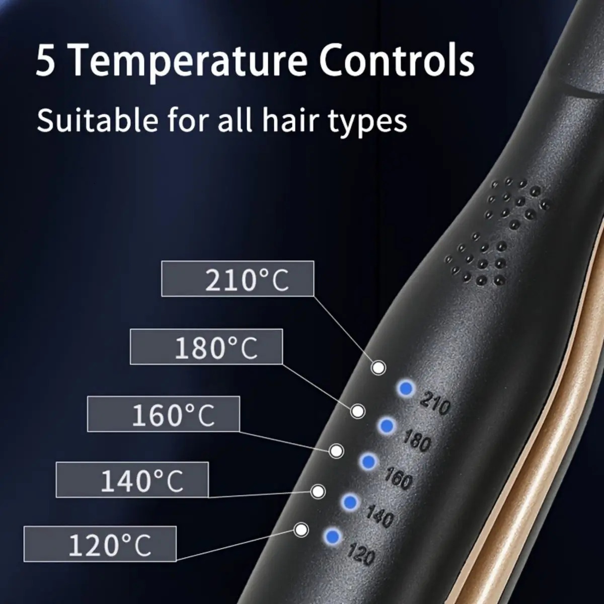 2 In 1 Hair Straightener Curling Iron Mini Pencil Flat Iron for Short Hair Beard StraighteneHome Hair Curlr Ceramic Hair Curlers 250414