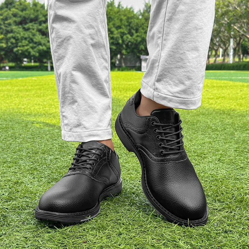 Mens Golf Shoes Sports Shoes Mens Normal Size Golf Training Mens Anti slip Sports Shoes 250411