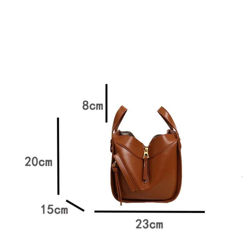 Texture Women's Single Shoulder Underarm Niche Casual Versatile Lock Crossbody Advanced Design Solid Color Bag