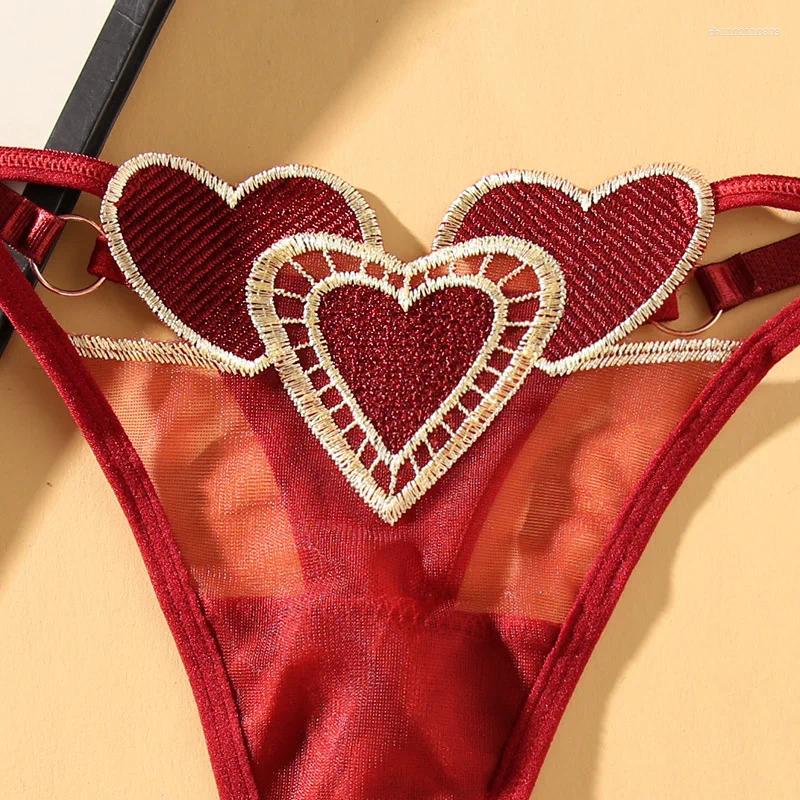 Women's Panties Sexy Lingerie For Women Embroidery Female Underwear Low-Rise Girls' Japanese Thongs Woman Clothing