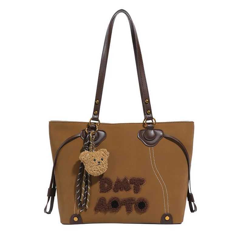 2025 Monogram Tote Bag for Women Spacious Designer-Inspired Shoulder Purse with Top Handle Work Commute BagW251115