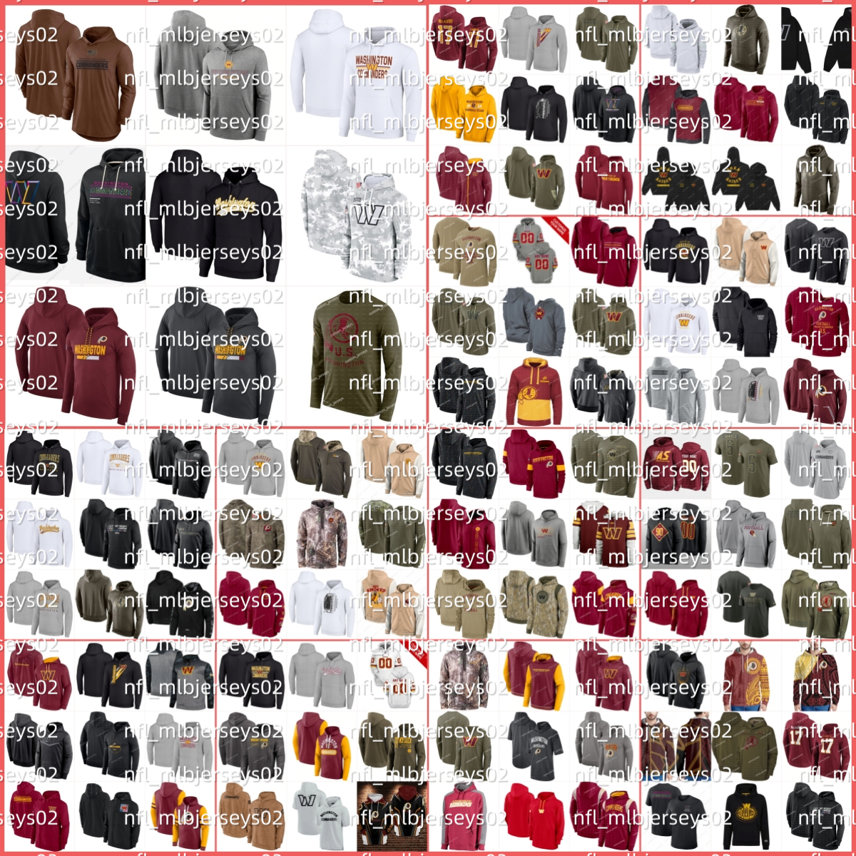 Commanders 2025 Crucial Catch Sideline Standard Issue Salute to Service Therma Performance Pullover Splicing Arctic Camo Olive Football Hoodie Men Women Youth