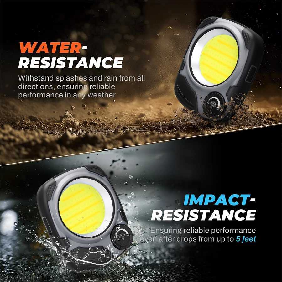 Built-in Battery Rechargeable Portable Lanterns With /Hook Multifunctional Outdoor Camping Emergency Working Flashlight M251115