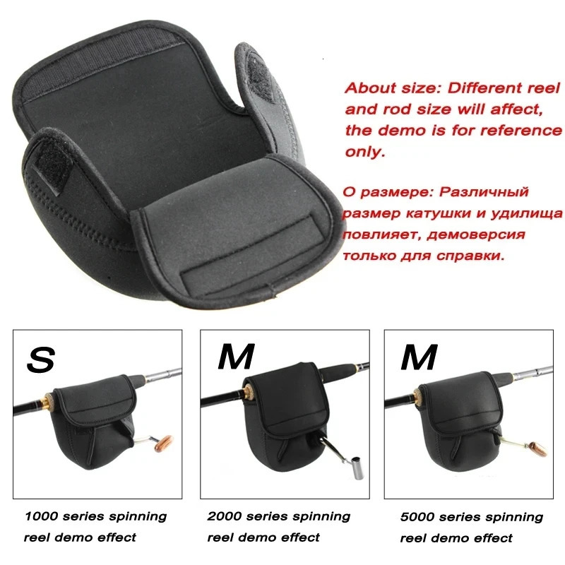 Fishing bag rotating fishing reel SML Olta chloroprene rubber protection box cover Pesca outdoor 250410