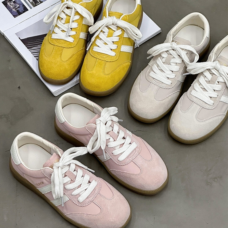 Designer shoes free shipping 2025 new fashionable casual breathable comfortable flat bottomed shoes for women