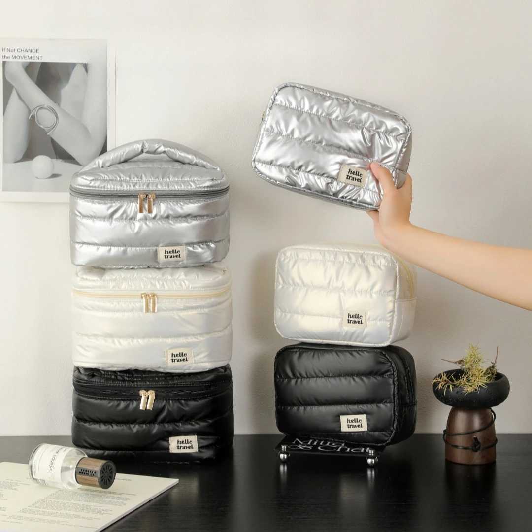 Large capacity makeup bag travel organizer portable makeup bag multifunctional storage Wbag makeup bag Para MaquillajeXJ250415